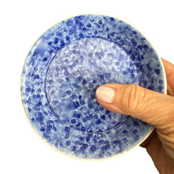 Rare Vintage Bassanella Made in Italy Tidbit Plates Set of 5 - Picture 8 of 10